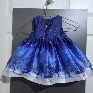 12month Blue Dress